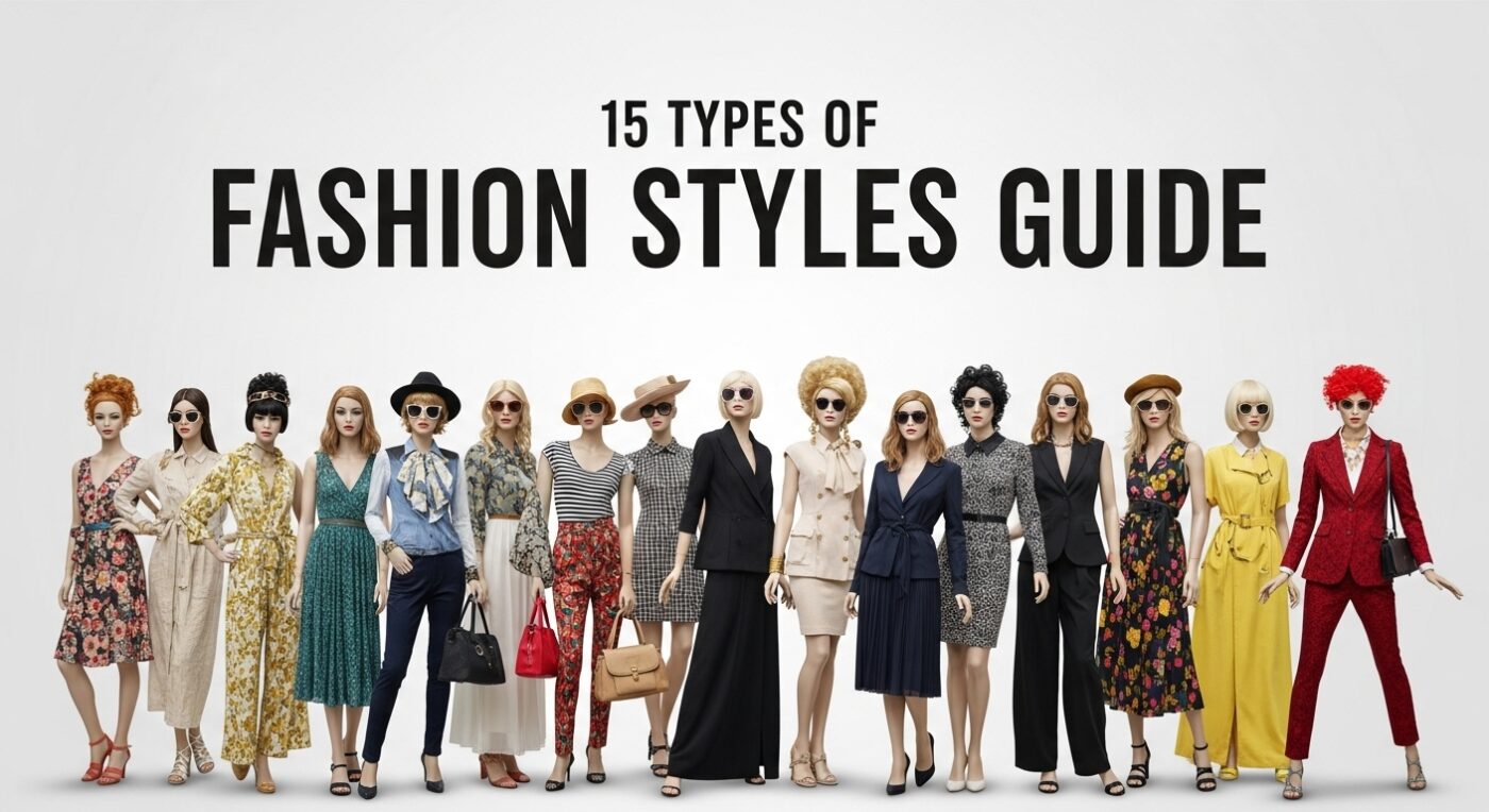 Types of Fashion Styles: A Complete Guide for Beginners 