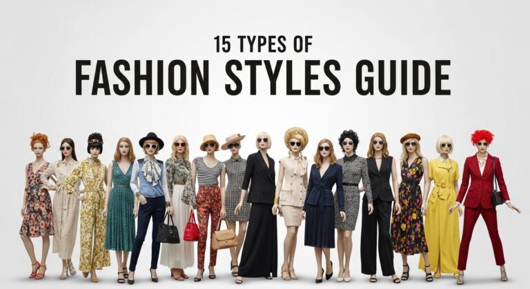 Types of Fashion Styles: A Complete Guide for Beginners 