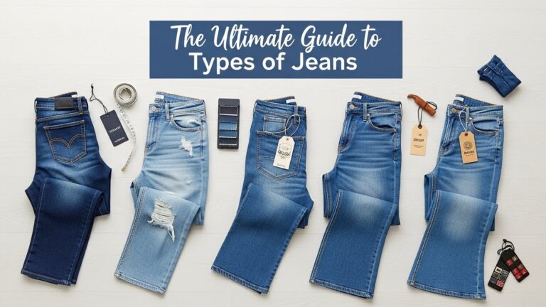 The Ultimate Guide to Types of Jeans: Finding Your Perfect Fit