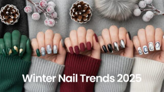 Winter 2025 Nail Trends: Cozy Maximalism, Moody Tips & Bold Art