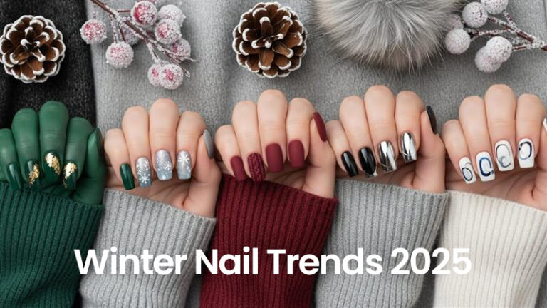 Winter 2025 Nail Trends: Cozy Maximalism, Moody Tips & Bold Art