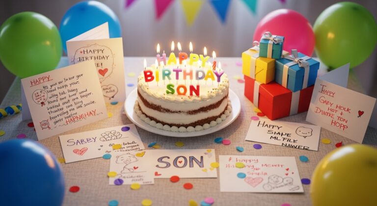 Happy Birthday Son Messages: Heartfelt Wishes, Funny Lines & Meaningful Ideas