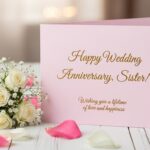 wedding anniversary wishes for sister
