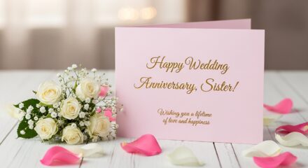 25 Heartfelt & Emotional wedding anniversary wishes for sister That Will Melt Her Heart