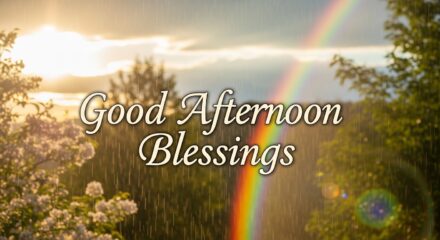 Good Afternoon Blessings: Spread Positivity and Joy Every Day