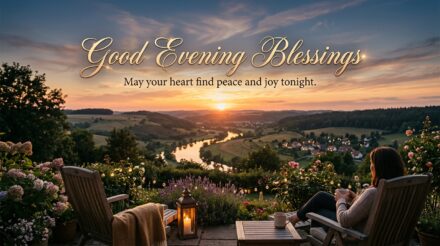 Good Evening Blessings: Messages of Peace, Gratitude, and Reflection