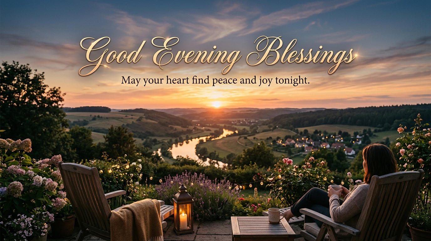 Good Evening Blessings: Messages of Peace, Gratitude, and Reflection