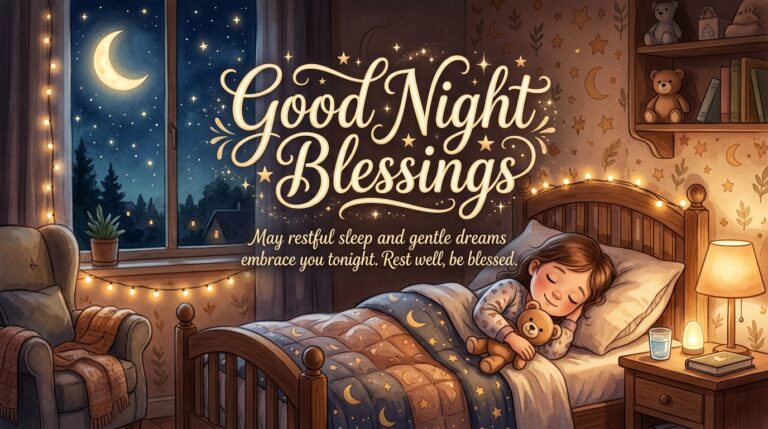 Good Night Blessings: 15 Powerful Ways to End Your Day with Peace and Gratitude