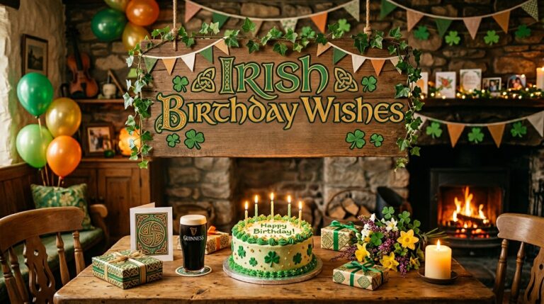 Heartfelt Irish Birthday Wishes to Make Anyone’s Day Shine